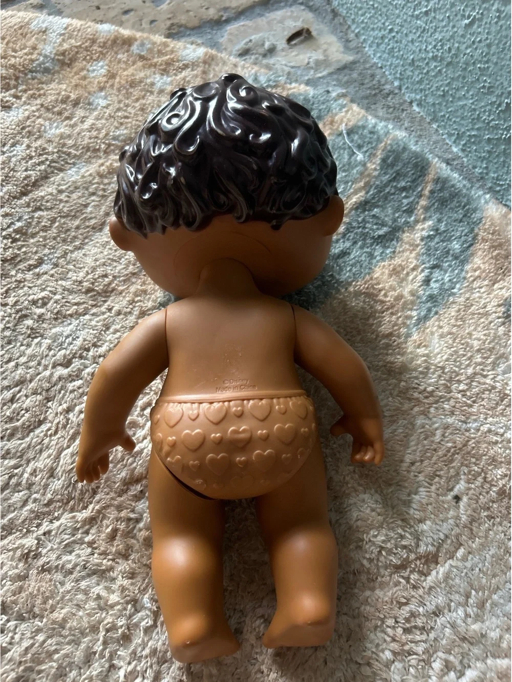 Disney Baby Doll  with Purple Outfit and Bandage Sticker
